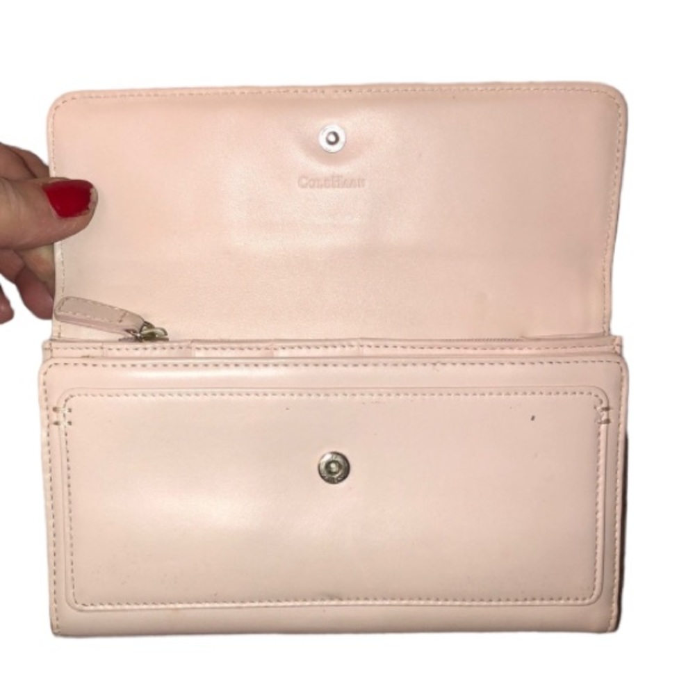 Cole Haan Ballet Pink Wallet Or Clutch For Mobile Fits Iphone 5,6,6s,7